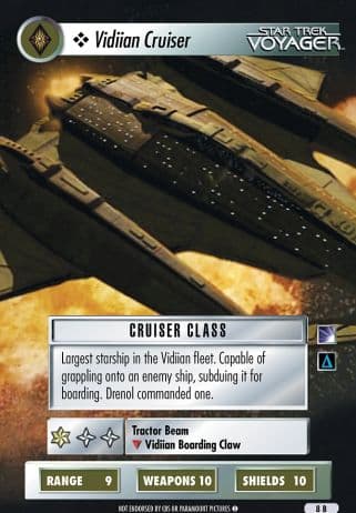 Vidiian Cruiser (Borderless Promos)