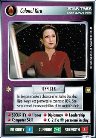 Colonel Kira (All Good Things Remastered)