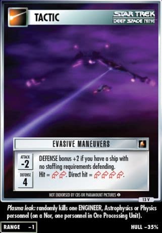 Evasive Maneuvers