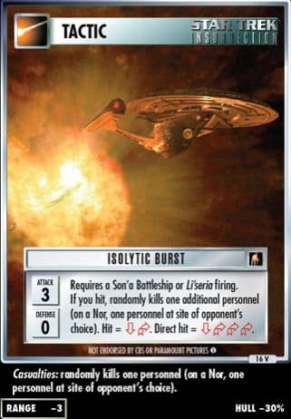 Isolytic Burst