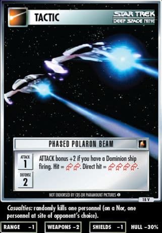Phased Polaron Beam