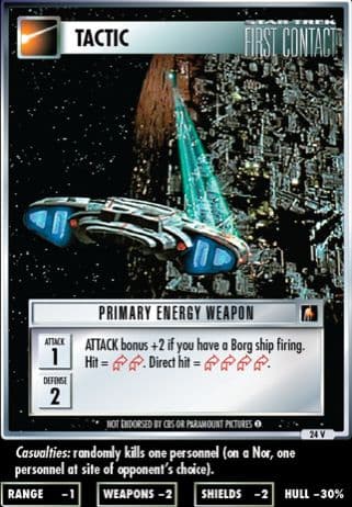 Primary Energy Weapon
