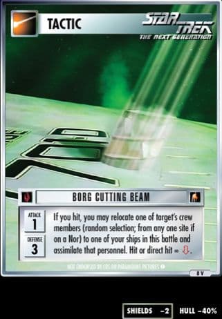Borg Cutting Beam