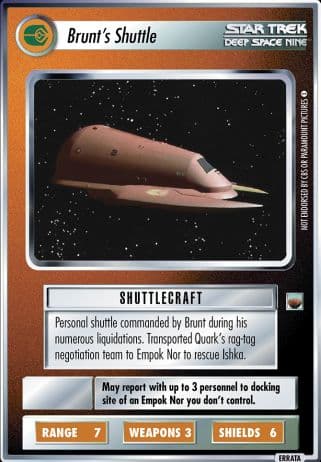 Brunt's Shuttle