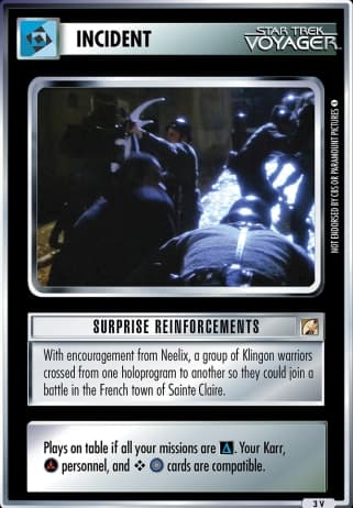 Surprise Reinforcements