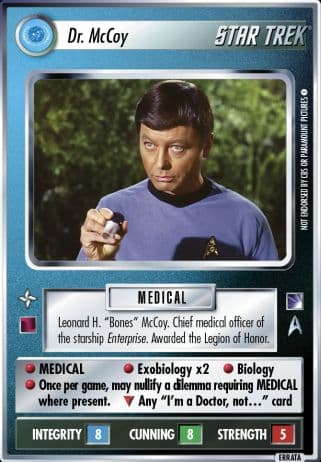 Dr. McCoy *VP