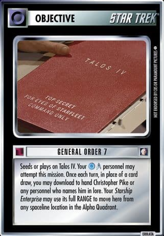General Order 7