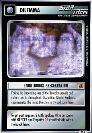 Unorthodox Preservation