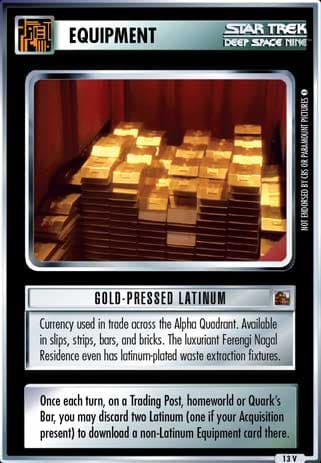 Gold-Pressed Latinum