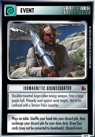 Isomagnetic Disintegrator