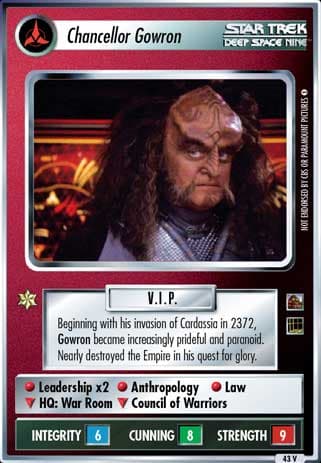 Chancellor Gowron