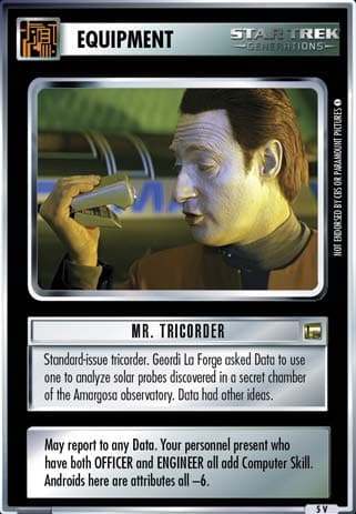 Mr. Tricorder