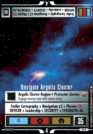Navigate Argolis Cluster 2E (These Are The Voyages)