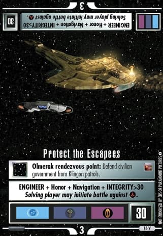 Protect The Escapees 2E (Strange New Worlds)