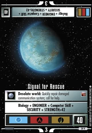 Signal for Rescue 2E (Call to Arms)