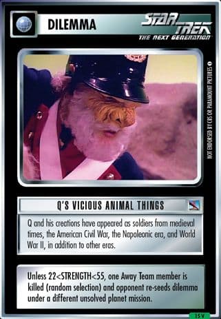 Q's Vicious Animal Things