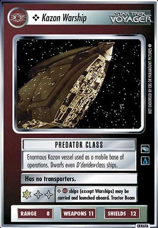 Kazon Warship