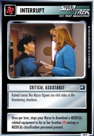 Critical Assistance