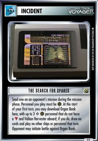 The Search for Spares