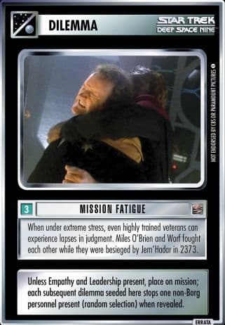 Mission Fatigue