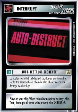Auto-Destruct Sequence (Premiere Remastered)
