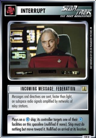 Incoming Message: Federation (Premiere Remastered)