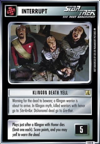 Klingon Death Yell (Premiere Remastered)