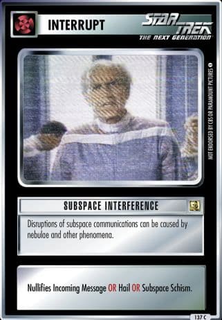 Subspace Interference (Premiere Remastered)