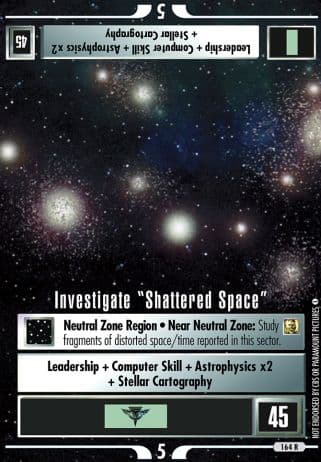 Investigate "Shattered Space" (Premiere Remastered)