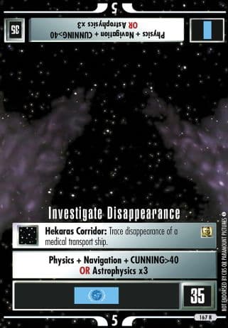 Investigate Disappearance (Premiere Remastered)