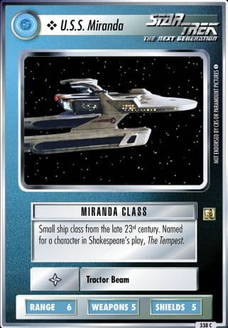 U.S.S. Miranda (Premiere Remastered)