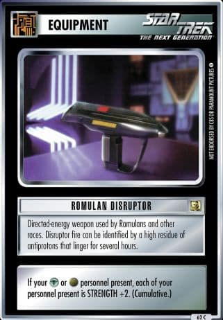 Romulan Disruptor (Premiere Remastered)