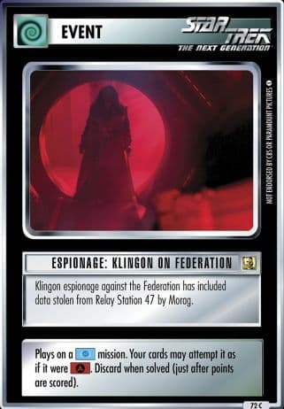 Espionage: Klingon on Federation (Premiere Remastered)