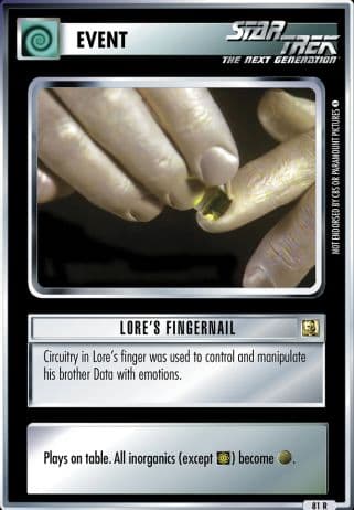 Lore's Fingernail (Premiere Remastered)