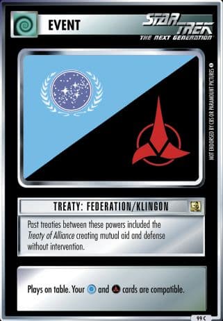 Treaty: Federation/Klingon (Premiere Remastered)