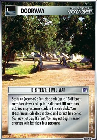 Q's Tent: Civil War