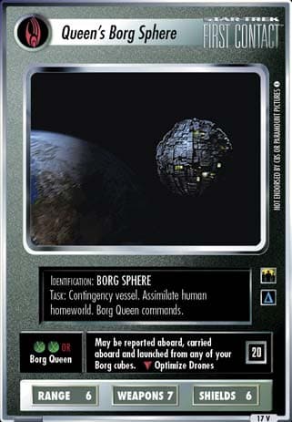 Queen's Borg Sphere (Resistance is Futile)
