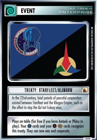 Treaty: Starfleet/Klingon