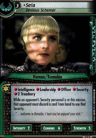 Sela 2E (Devious Schemer)