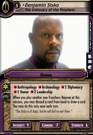 Benjamin Sisko 2E (The Emissary of the Prophets)