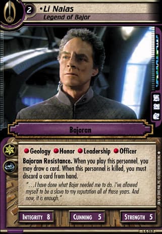 Li Nalas 2E (Legend of Bajor)