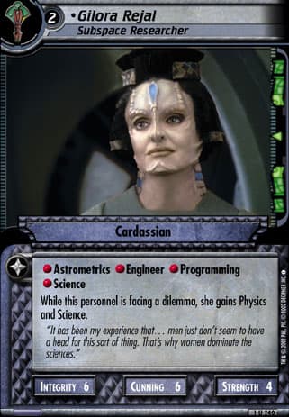 Gilora Rejal 2E (Subspace Researcher)