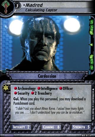 Madred 2E (Calculating Captor)