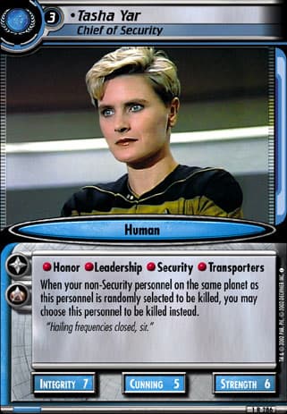 Tasha Yar 2E (Chief of Security)