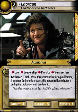 Chorgan 2E (Leader of the Gatherers)