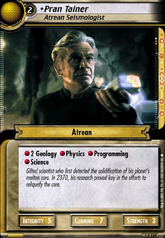 Pran Tainer 2E (Atrean Seismologist)