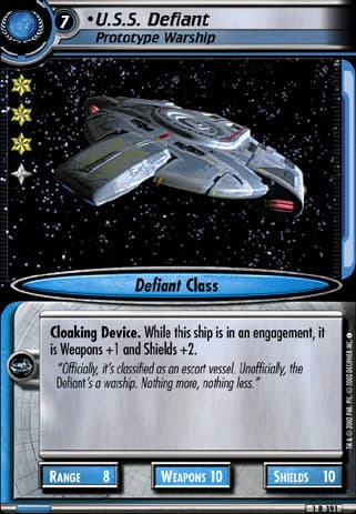 U.S.S. Defiant 2E (Prototype Warship)