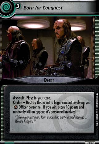 Born for Conquest 2E