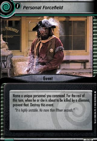 Personal Forcefield 2E