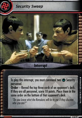 Security Sweep 2E